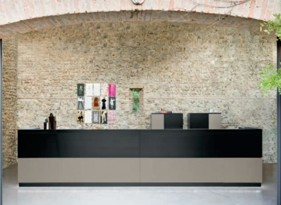 Counter furniture, reception desk, office furniture, reception desks, table, law firm, practice, Frezza